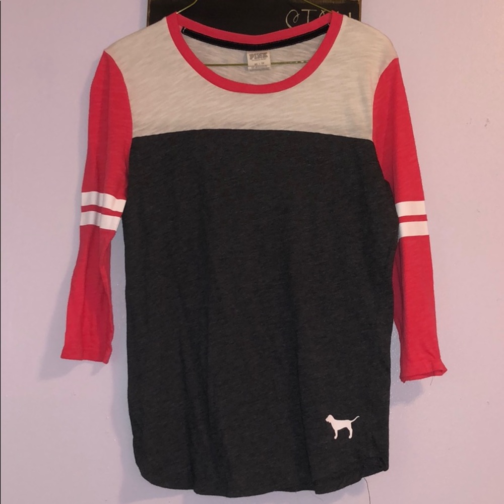 PINK 3/4 sleeve shirt